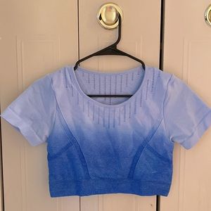 Seamless workout top